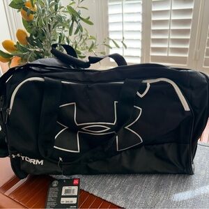 Under Armour Black Duffel Bag